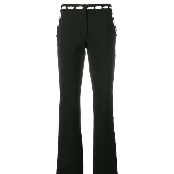 Authentic Moschino contrast print trouser